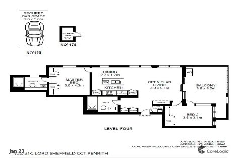 406/81c Lord Sheffield Cct, Penrith, NSW 2750