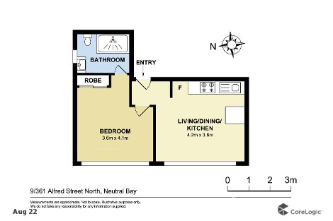 9/361 Alfred St N, Neutral Bay, NSW 2089