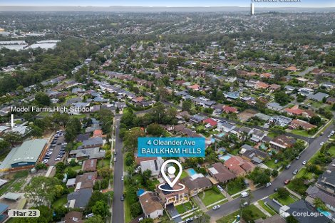 4 Oleander Ave, Baulkham Hills, NSW 2153