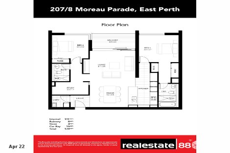 207/8 Moreau Pde, East Perth, WA 6004