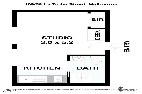 109/58-66 La Trobe St, Melbourne, VIC 3000