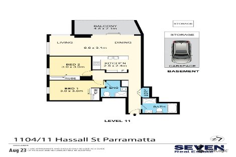 1104/11 Hassall St, Parramatta, NSW 2150