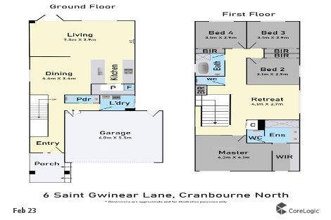 6 St Gwinear Lane, Cranbourne North, VIC 3977