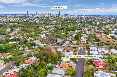 17 Lindsay St, Ashgrove, QLD 4060