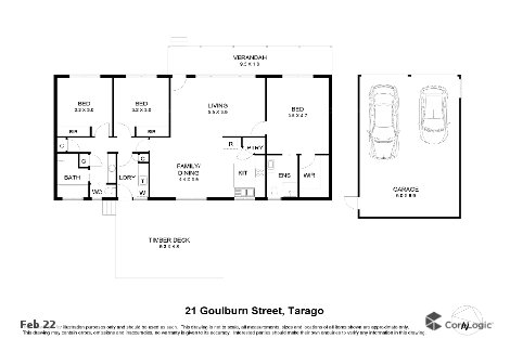 21 Goulburn St, Tarago, NSW 2580