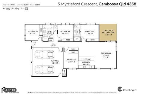 5 Myrtleford Cres, Cambooya, QLD 4358