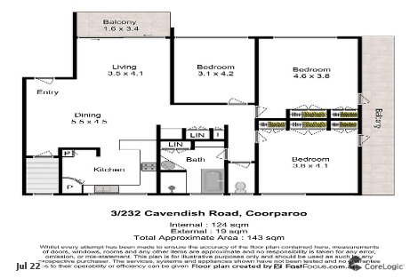 3/232 Cavendish Rd, Coorparoo, QLD 4151