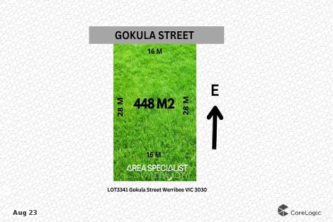 Lot 3341 Gokula St, Werribee, VIC 3030