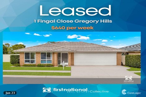 1 Fingal Cl, Gregory Hills, NSW 2557