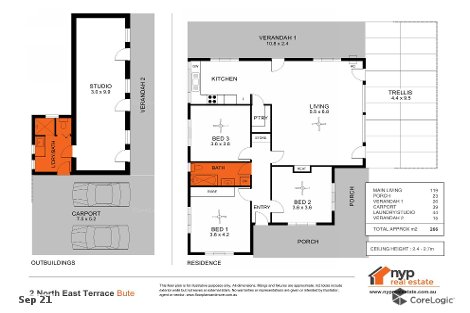 2 North East Tce, Bute, SA 5560