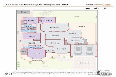 12 Jandabup Cl, Sinagra, WA 6065