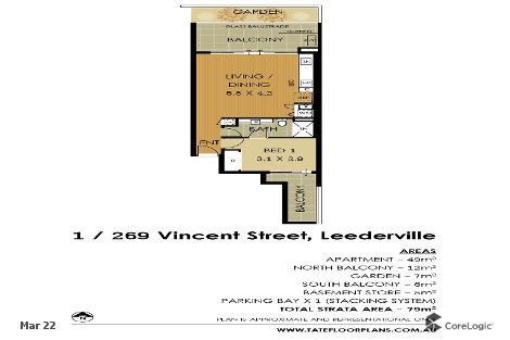 1/269 Vincent St, Leederville, WA 6007