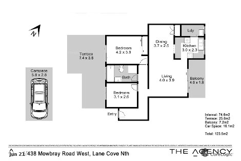 5/438-444 Mowbray Rd W, Lane Cove North, NSW 2066