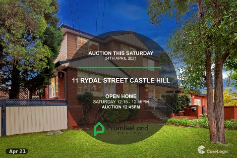 11 Rydal Ave, Castle Hill, NSW 2154