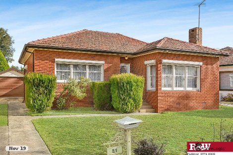 21 Morotai Rd, Revesby Heights, NSW 2212