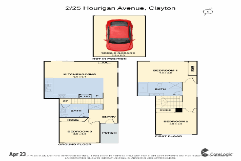 2/25 Hourigan Ave, Clayton, VIC 3168