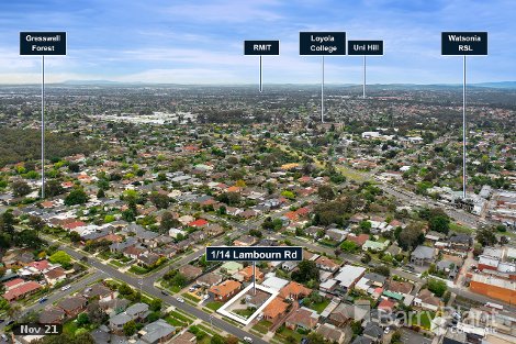 1/14 Lambourn Rd, Watsonia, VIC 3087