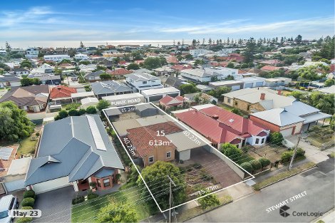 15 Stewart St, Henley Beach, SA 5022