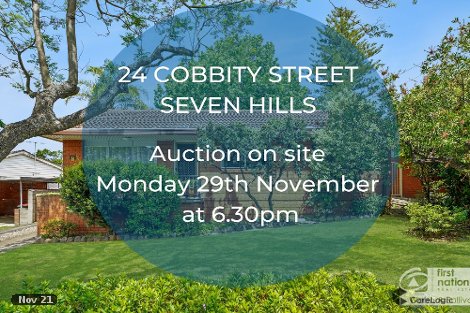24 Cobbity St, Seven Hills, NSW 2147