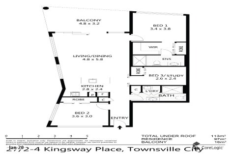 27/2-4 Kingsway Pl, Townsville City, QLD 4810