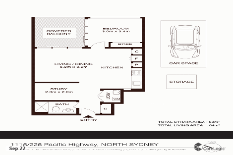 1115/225 Pacific Hwy, North Sydney, NSW 2060