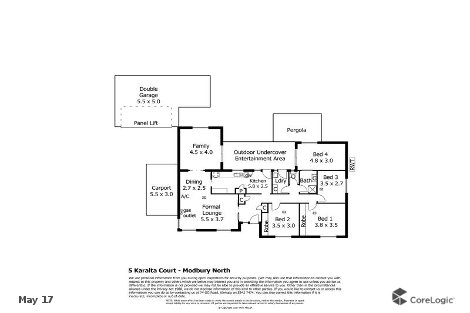 5 Karalta Ct, Modbury North, SA 5092