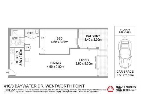 416/8 Baywater Dr, Wentworth Point, NSW 2127