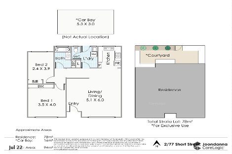 2/77 Short St, Joondanna, WA 6060