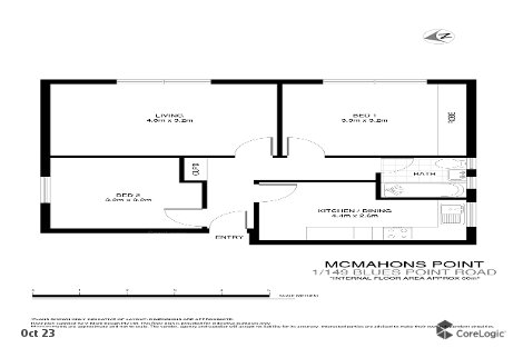 1/149 Blues Point Rd, Mcmahons Point, NSW 2060