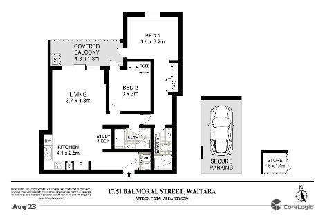 17/51 Balmoral St, Waitara, NSW 2077