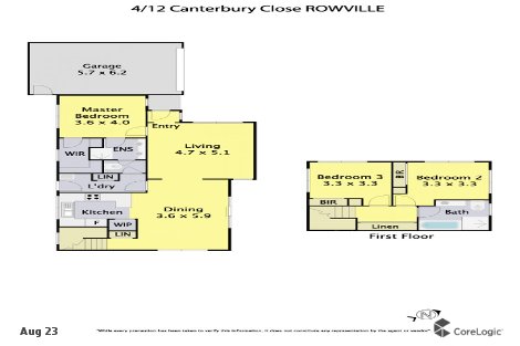 4/12 Canterbury Cl, Rowville, VIC 3178