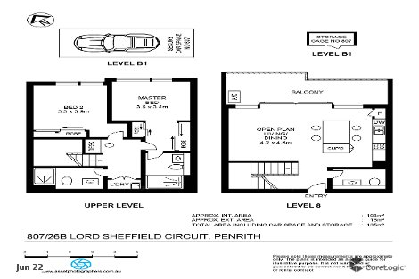 807/26b Lord Sheffield Cct, Penrith, NSW 2750