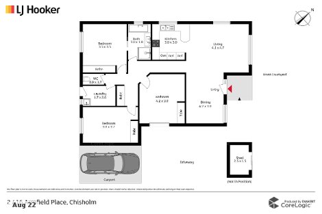 2/16 Armfield Pl, Chisholm, ACT 2905