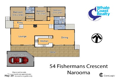 54 Fishermans Cres, North Narooma, NSW 2546