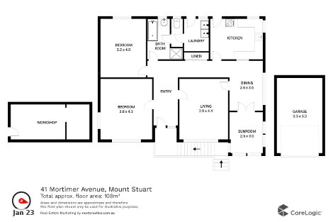 41 Mortimer Ave, Mount Stuart, TAS 7000