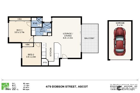 4/79 Dobson St, Ascot, QLD 4007