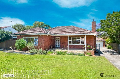 5 Ula Cres, Baulkham Hills, NSW 2153