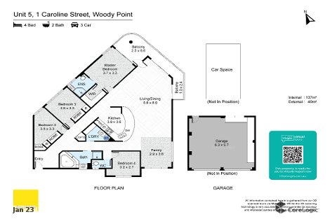 5/1 Caroline St, Woody Point, QLD 4019