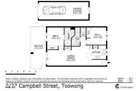 2/27 Campbell St, Toowong, QLD 4066