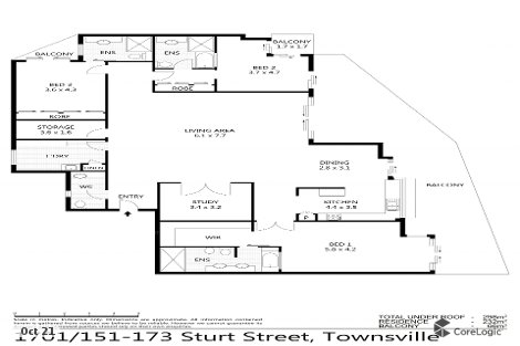 1701/151-173 Sturt St, Townsville City, QLD 4810