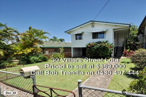 30 Villiers St, Lota, QLD 4179