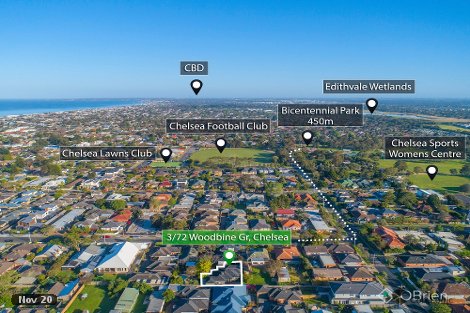 3/72 Woodbine Gr, Chelsea, VIC 3196