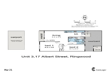 3/17 Albert St, Ringwood, VIC 3134