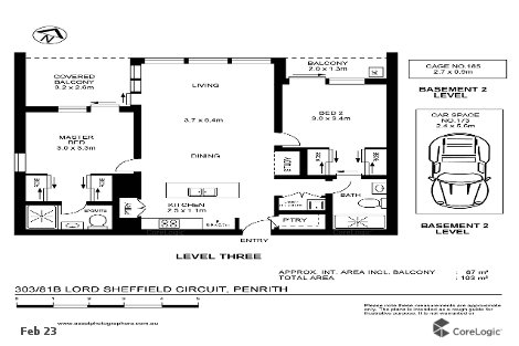 303/81b Lord Sheffield Cct, Penrith, NSW 2750