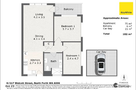 8/217 Walcott St, North Perth, WA 6006