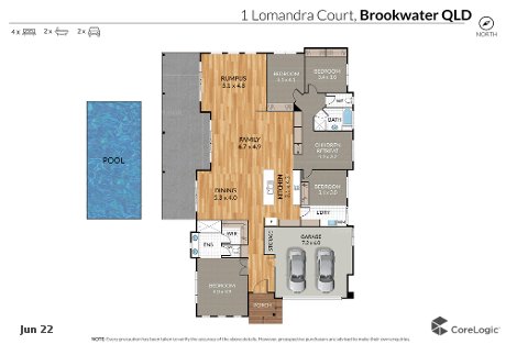 1 Lomandra Ct, Brookwater, QLD 4300