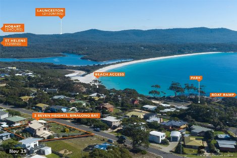 2 Beven Hts, Binalong Bay, TAS 7216