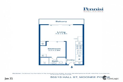 502/19 Hall St, Moonee Ponds, VIC 3039