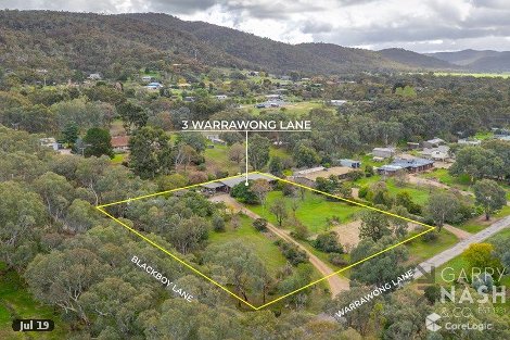 3 Warrawong Lane, Glenrowan, VIC 3675