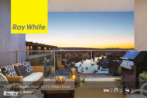 1901/33 T E Peters Dr, Broadbeach Waters, QLD 4218